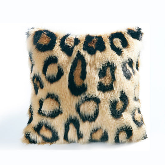 Funda de Almohada Reversible Estampado Leopardo Estilo Nórdico - Image 3