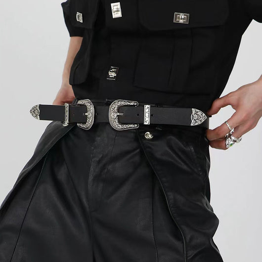 Juego de 3 Cinturones de Moda Estilo Europeo y Americano para Mujer - Image 15