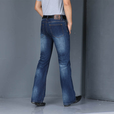 Jeans Hombre Acampanados Sueltos de Largo - Image 32