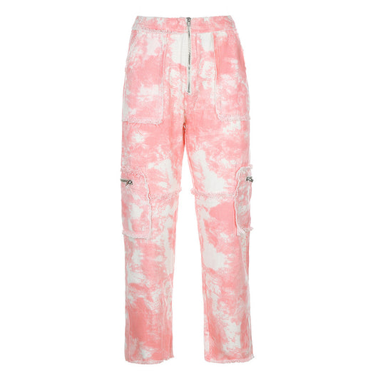 Jeans Tie Dye Raw Denim - Image 11