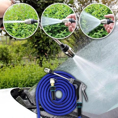 Pistola de Agua de Alta Presión con Bomba Manual para Limpieza del Hogar