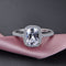 Anillo de Diamante Simulado con Brillo Realista