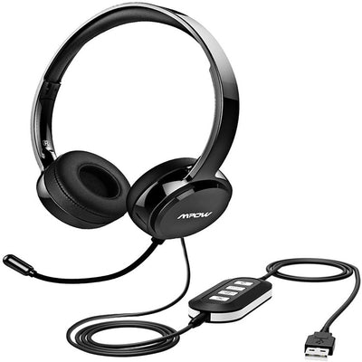 Tarjeta de Sonido USB con Micrófono y Control por Cable