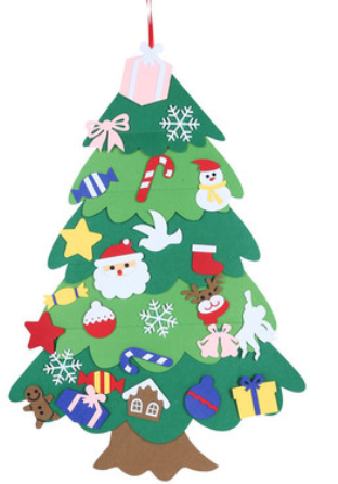 Árbol de Navidad DIY de Fieltro - Manualidades Navideñas para Niños - Image 7