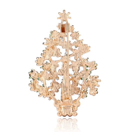 Broche Navideño Árbol de Navidad para Mujer y Niña - Image 9