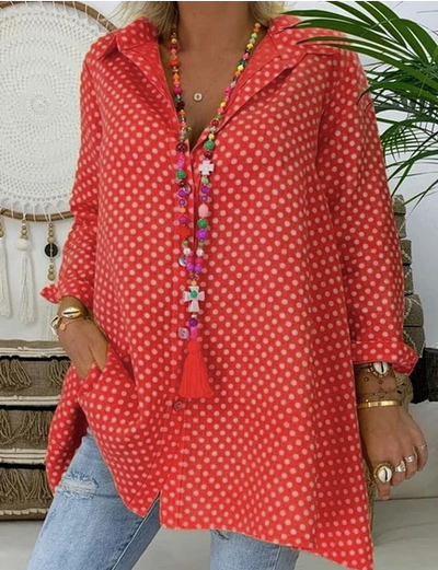 Blusa Suelta Elegante de Manga Larga - Image 5