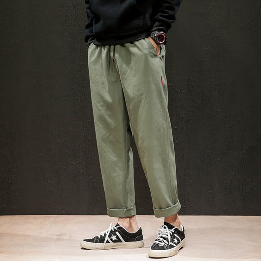 Pantalones Rectos Cropped para Hombre - Image 2