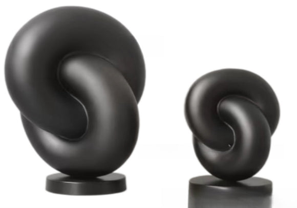 Adornos de Resina Minimalista con Nudo Creativo