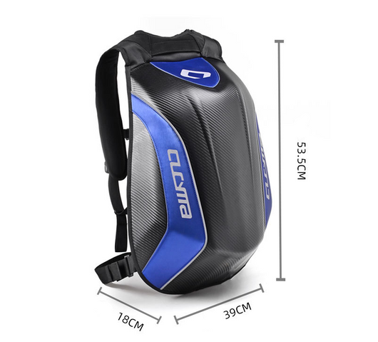 Mochila Casco Impermeable con Almacenamiento Rígido y Reflectivos de Seguridad - Image 9