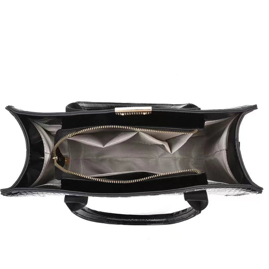 Bolso Crossbody Familiar Estampado Piedra - Gran Capacidad y Estilo Trendy - Image 4