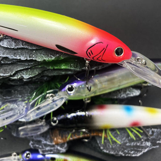 Señuelo Flotante de Lengüeta Profunda para Pesca en Agua Salada - Image 22