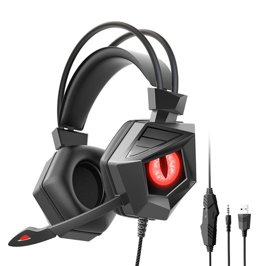 Auriculares Gaming con Cable y Luz Nocturna para PC - Image 8