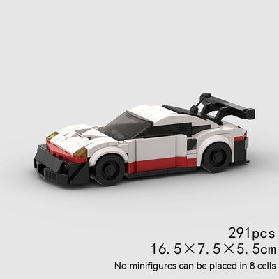 Auto de Carreras con Bloques de Construcción - Puzzle Tecnológico DIY - Image 4