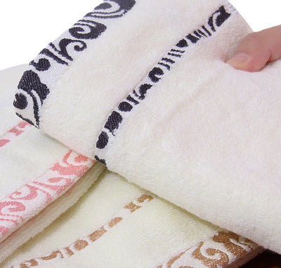 Toalla Facial Jacquard Xiangyun de Algodón Puro Premium - Gruesa y Sin Arrugas - Image 5