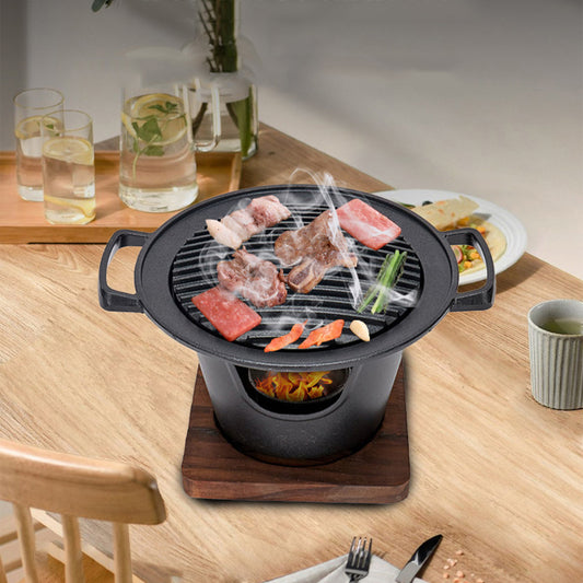 Parrilla BBQ Portátil sin Humo con Quemador de Alcohol - Image 2