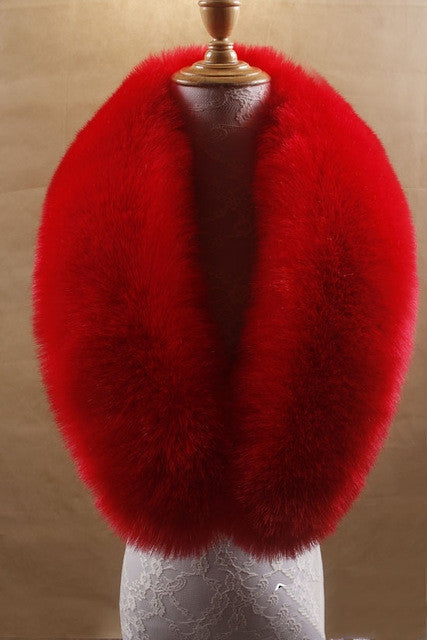 Chal con Cuello de Piel Sintética de Zorro para Mujer - Abrigo Elegante Otoño - Image 8