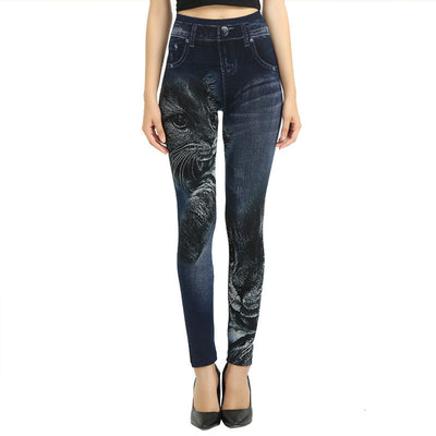 Pantalones de Yoga con Estampado de Gatitos - Image 3