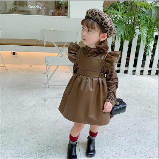 Falda Infantil Estilo Occidental Otoño - Diseño Trendy