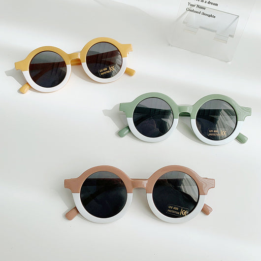 Gafas de Sol Infantiles Montura Redonda con Protección UV Total - Image 6