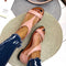 Sandalias Cómodas Talla Grande 40-43 con Hebilla para Mujer