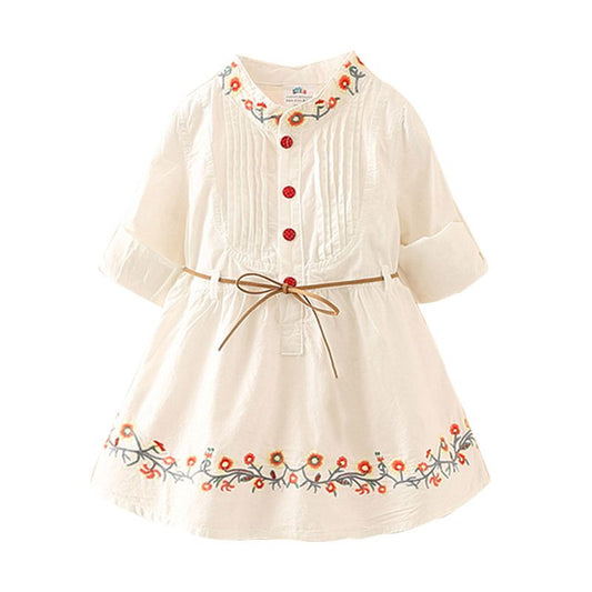 Camisa para bebé con bordado delicado