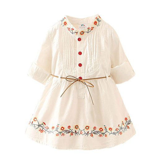 Camisa para bebé con bordado delicado