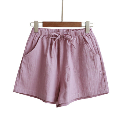 Shorts de Algodón y Lino para Mujer - Image 14