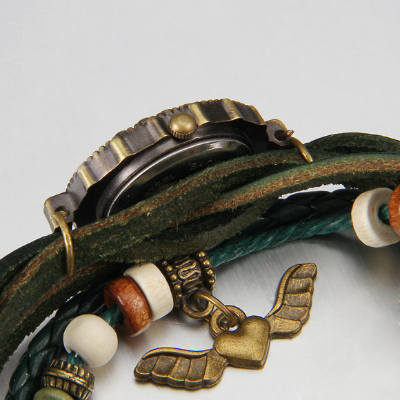 Reloj Pulsera Vintage Ángel para Mujer - Diseño Delicado