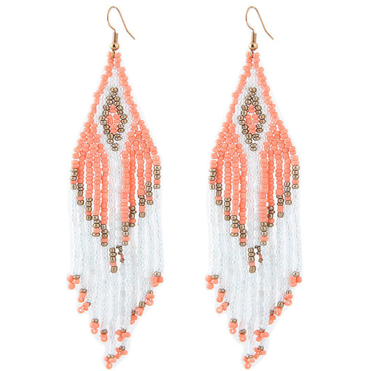 Aretes Bohemios con Flecos