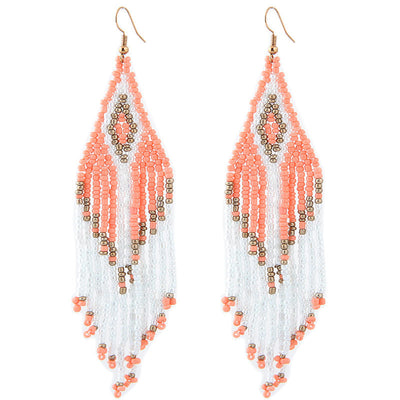 Aretes Bohemios con Flecos