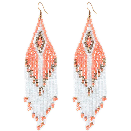 Aretes Bohemios con Flecos