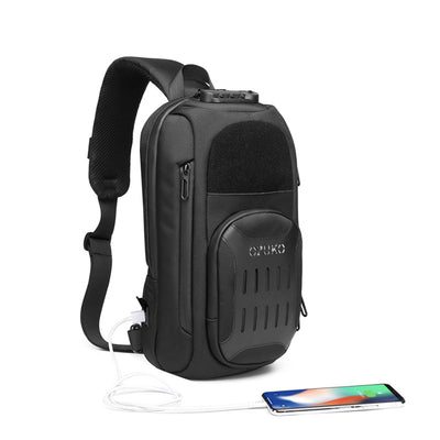 Bolsa Cruzada Impermeable Multifuncional para Hombre