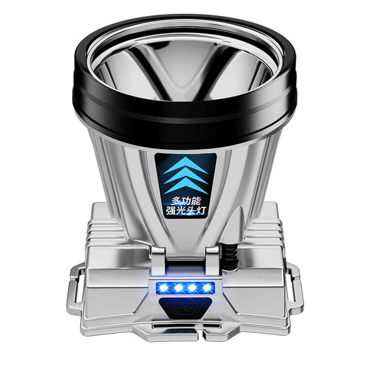Linterna Frontal LED de Largo Alcance con Batería Integrada y Pantalla Digital - Image 3