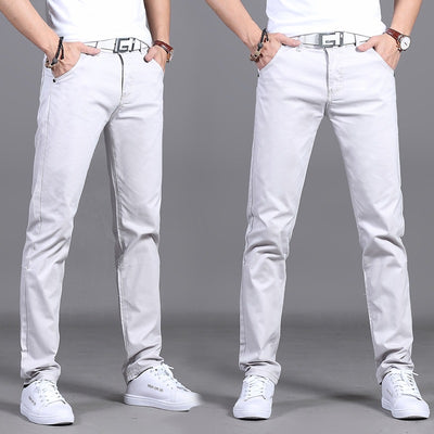 Pantalones Casuales de Corte Recto para Hombre - Image 19
