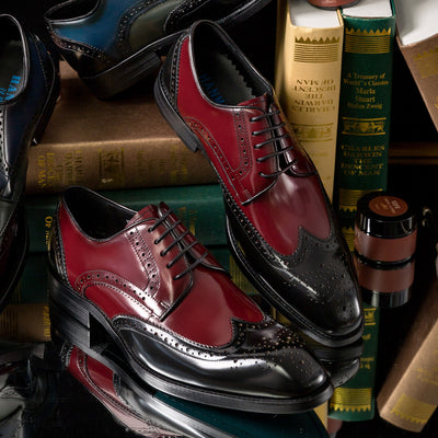 Zapatos Formales de Cuero para Hombre Punta Cuadrada Estilo Británico - Image 4