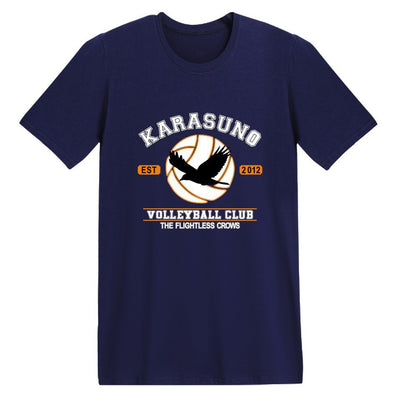 Camiseta Haikyuu para Hombre - Diseño Anime Harajuku