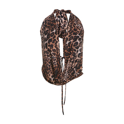 Chaleco Leopardo Sensual sin Mangas con Cordones y Espalda Descubierta - Image 19