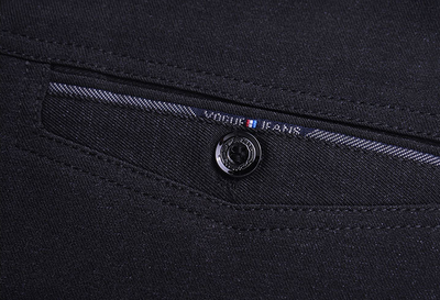 Pantalones casuales sin planchado para hombres de mediana edad - Image 3