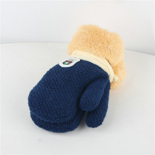 Guantes Térmicos Infantiles Tejidos Gruesos con Etiqueta - Image 7