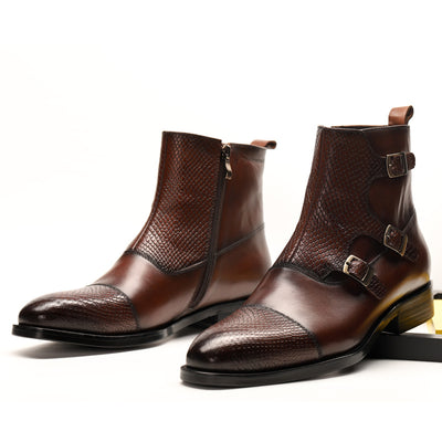 Botas Martin de Cuero Genuino para Hombre - Estilo Ejecutivo - Image 11