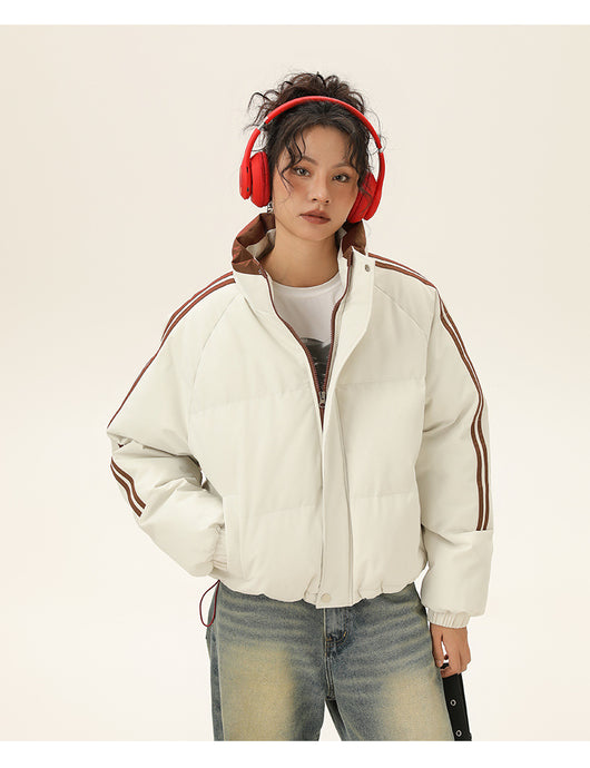 Abrigo Acolchado de Algodón Grueso para Invierno - Image 19