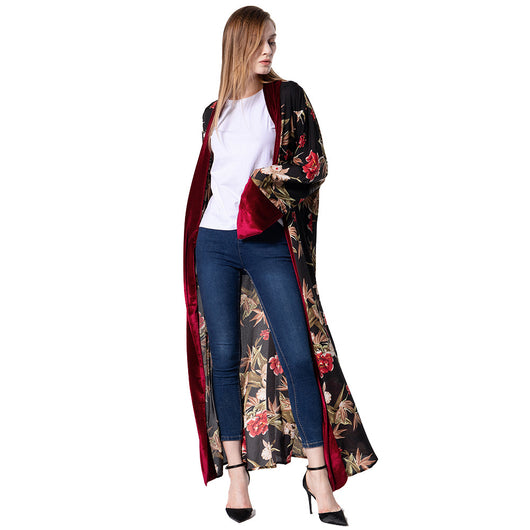 Bata Cardigan con Cinturón