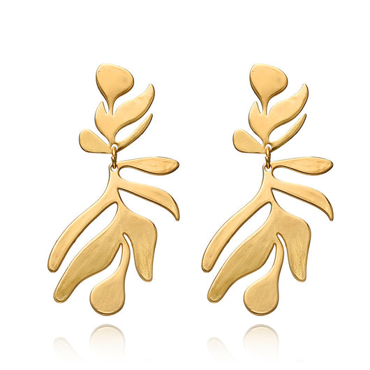 Aretes Hoja de Arce en Aleación - Image 10