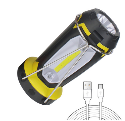 Linterna LED COB Multifunción USB Recargable con Gancho para Mantenimiento Vehicular y Camping - Image 5