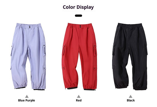 Pantalones de Esquí Cintura Suelta para Invierno - Image 20