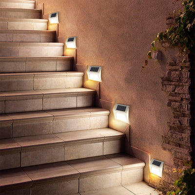 Lámpara Solar LED para Escaleras y Jardín - Luz Nocturna Inteligente - Image 3
