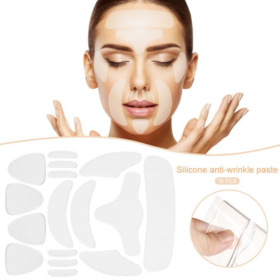 Parches Antiarrugas de Silicona para el Rostro