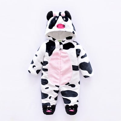 Jumpsuit de Terciopelo con Capucha para Bebé - Abrigo de Invierno - Image 11