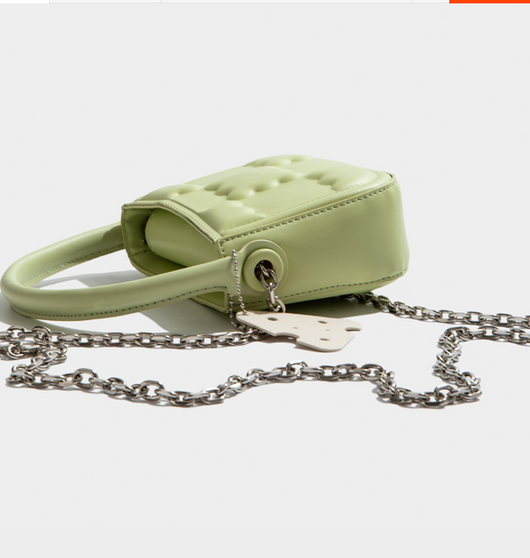 Bolso de Hombro Asimétrico Cuadrado Pequeño para Mujer - Image 8