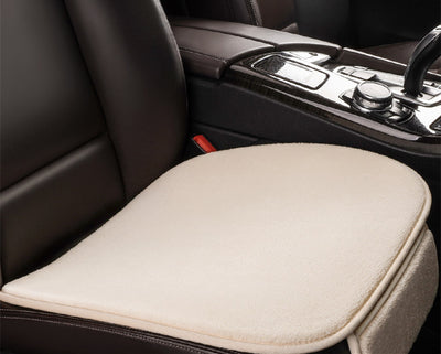 Cojín de Asiento para Auto Felpa Térmica Invierno - Pieza Individual sin Respaldo - Image 3